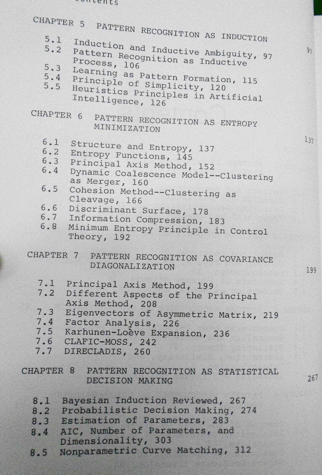 Pattern recognition : human and mechanical. By Satosi Watanabe - Hardcover 1985