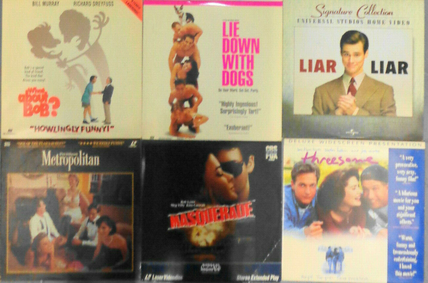 12 Laserdiscs Lot: An American Werewolf in London Groundhog Day Mermaids ...