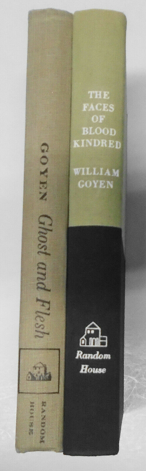 William Goyen : Ghost And Flesh / The Faces Of Blood Kindred - First editions HC