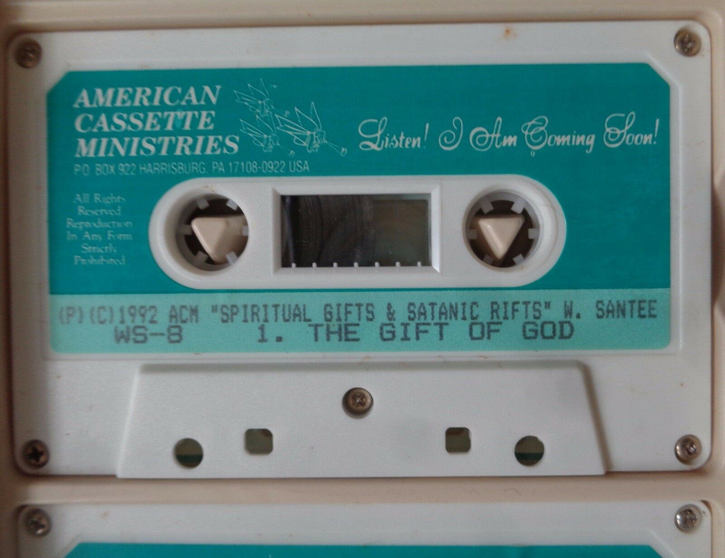 Willard Santee : SPIRITUAL GIFTS AND SATANIC RIFTS - 1992 - 6 cassettes in case