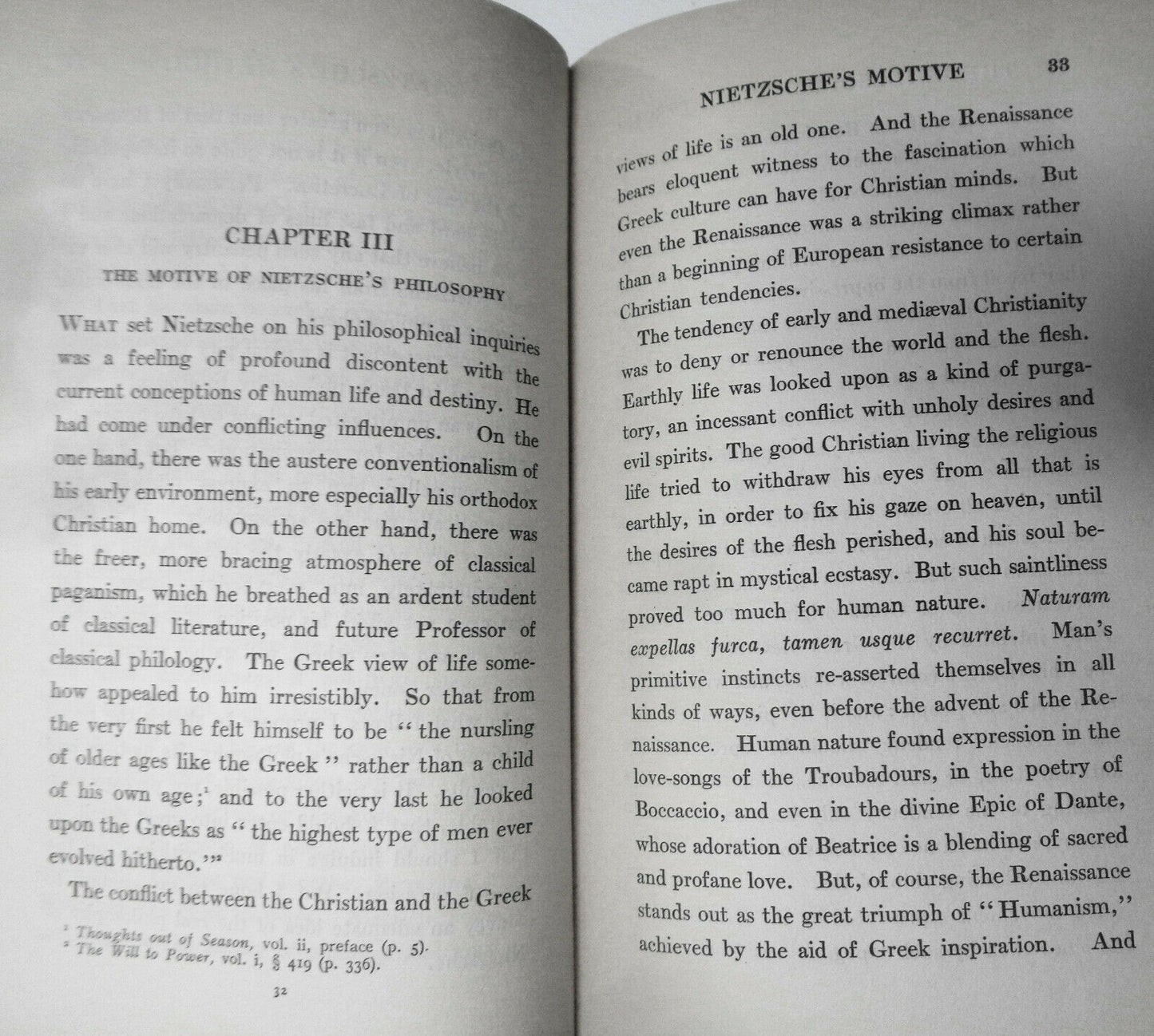 The Philosophy Of Nietzsche, by A. Wolf. First edition, 1915.