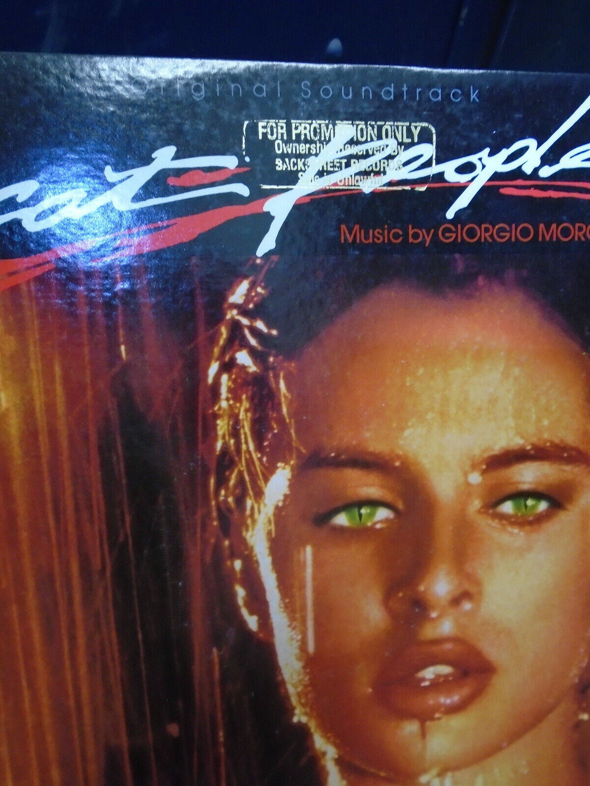 Cat People - Vinyl LP.  Original Soundtrack  David Bowie  Promo copy. Near mint