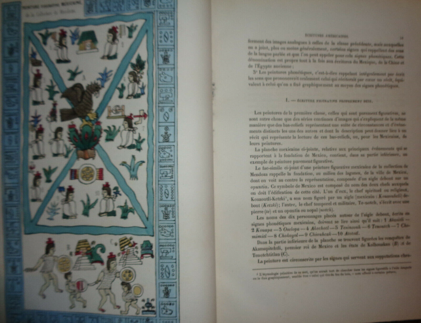 1860 Les Ecritures Figuratives Et Hieroglyphiques Des Differents Peuples 1st ed