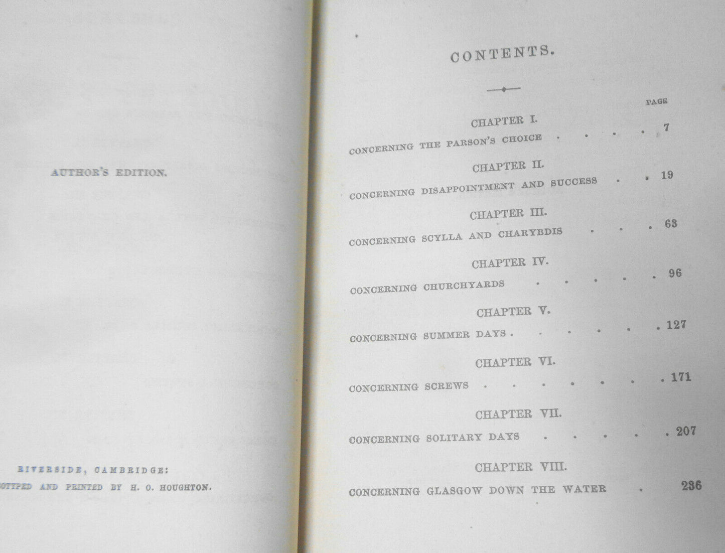 1863 The Recreations of a Country Parson, Second Series - by Andrew Boyd