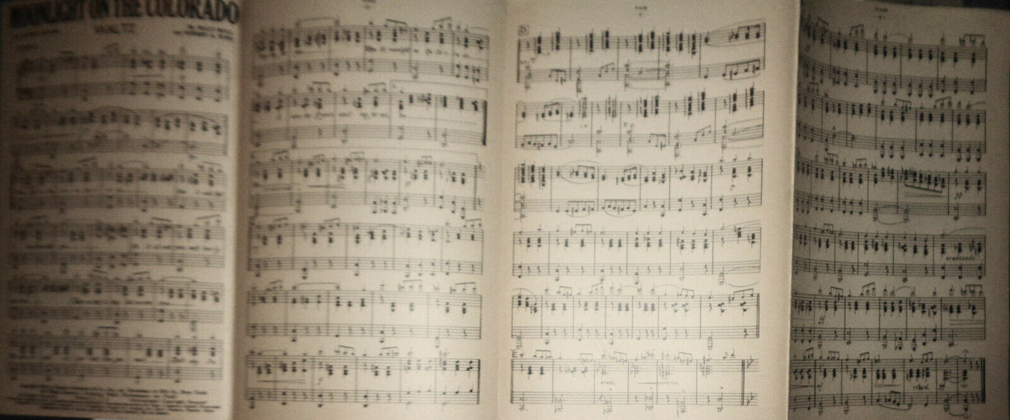 Moonlight On the Colorado ~ Billy Moll & Robert A.  King ~ 1930 For Orchestra