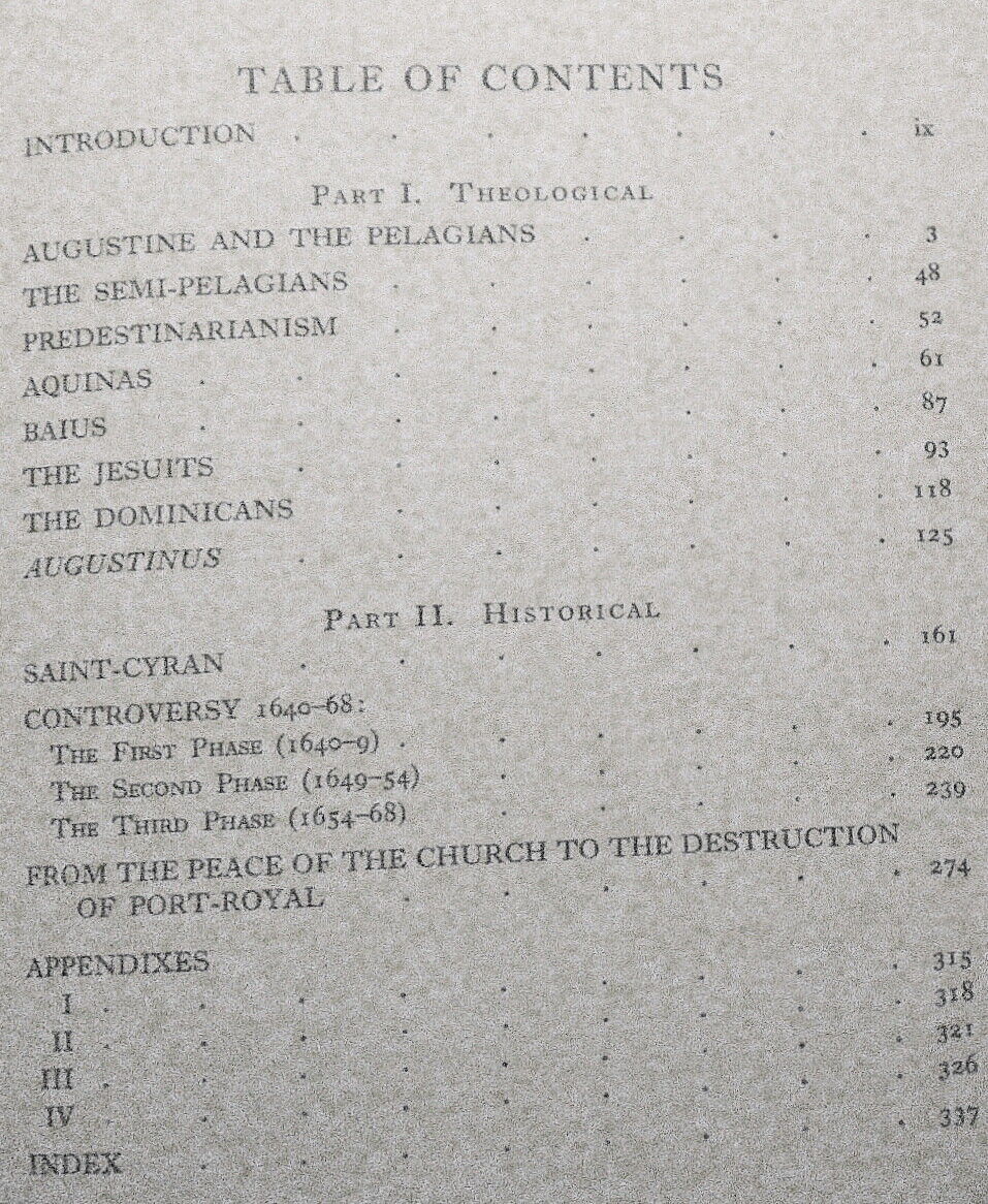 The origins of Jansenism, by Nigel Abercrombie. 1936. Hardcover.