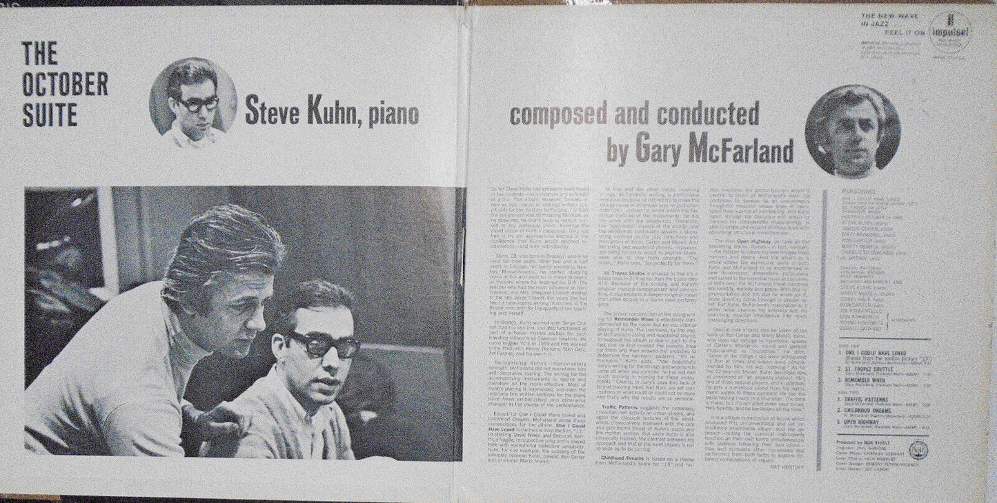 Steve Kuhn & Gary McFarland : The October Suite. Impulse A-9136 - 1967 Gatefold