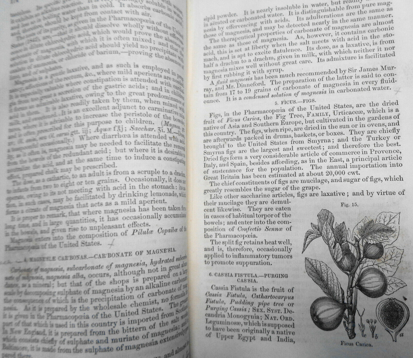 1857 GENERAL THERAPEUTICS AND MATERIA MEDICA, Volume 1 - by Robley Dunglison