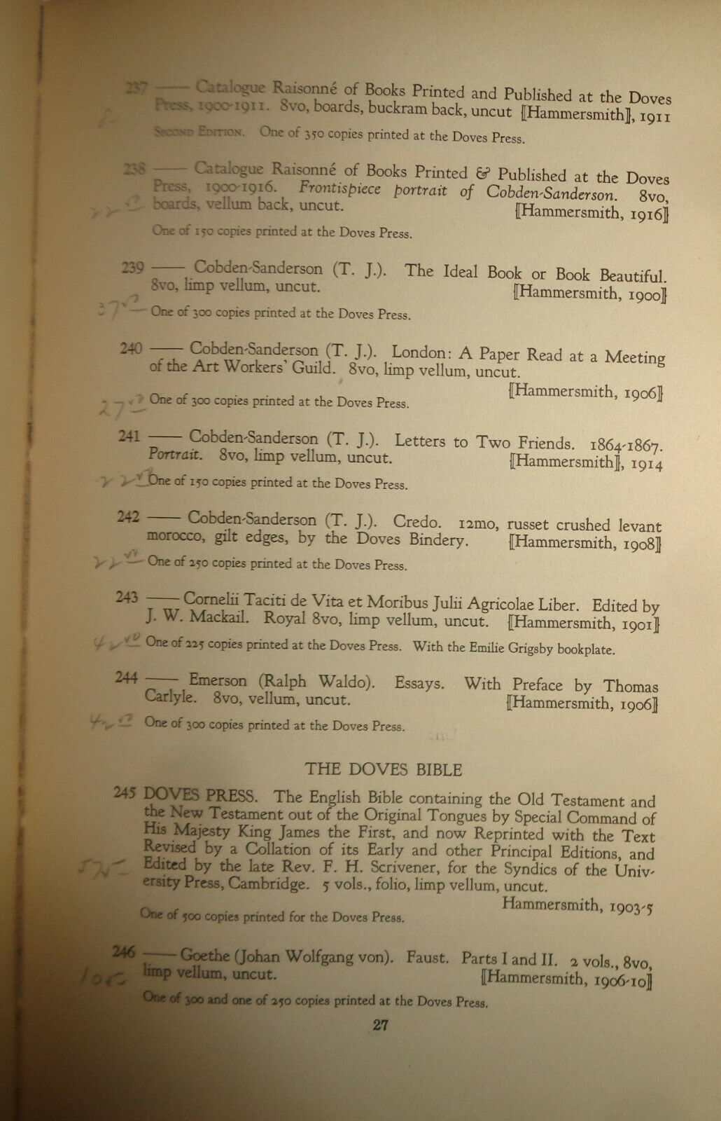 The library of the late Thomas L. Raymond, Newark, N.J - 1929 Anderson Galleries