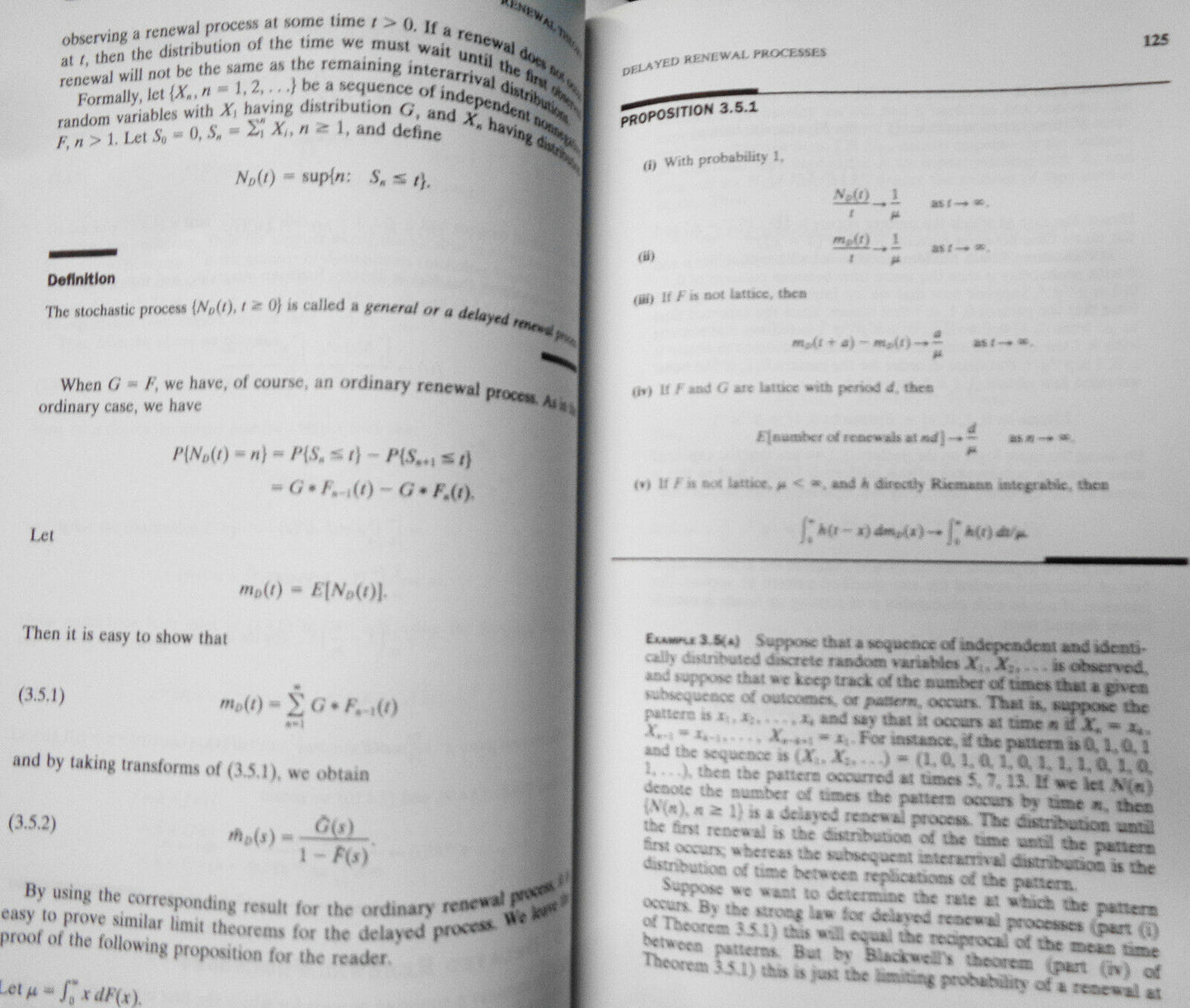 Stochastic Processes, by Sheldon M  Ross. 1996  Second edition. Hardcover. Fine.