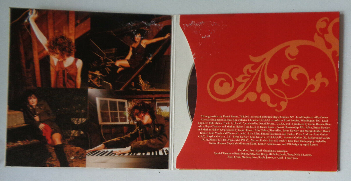Piano Actress [Digipak] by Danni Rosner (CD Album, 2009) PROMO