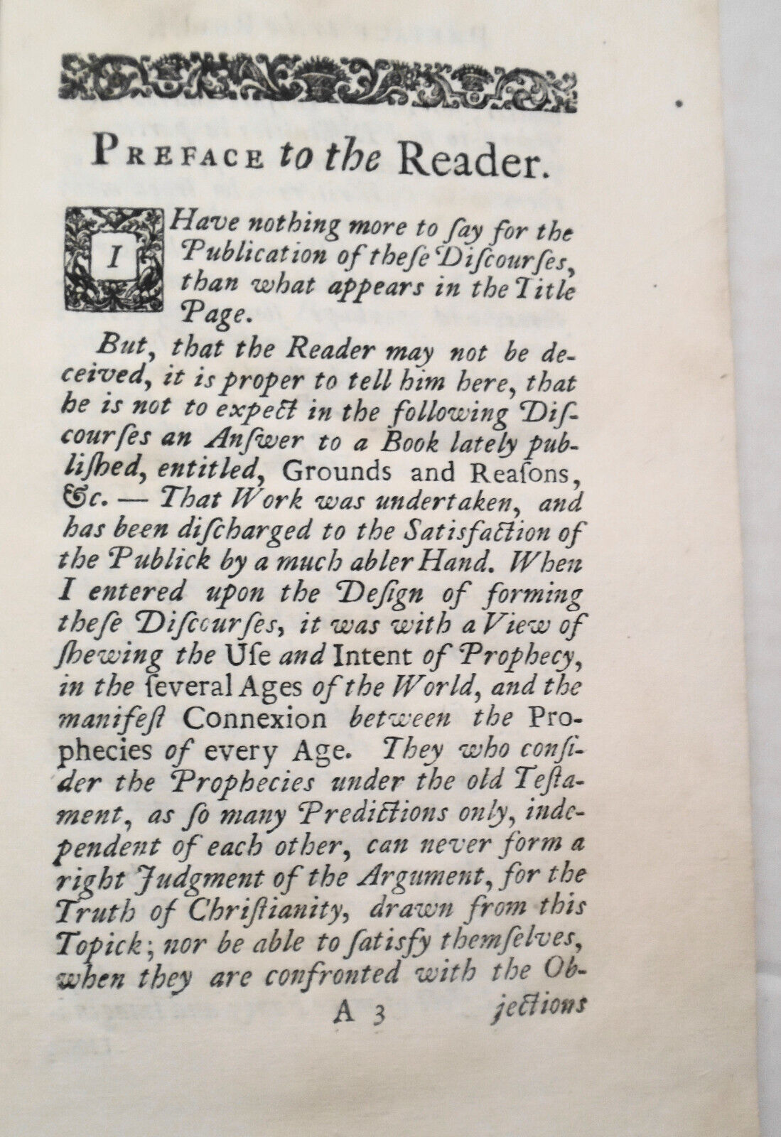 1728 The use and intent of prophecy in the several ages of the world. T Sherlock