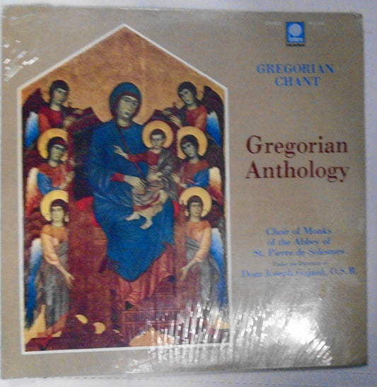 SEALED Gregorian Chant Anthology LP Monks of L'Abbaye Saint Pierre De Solesmes