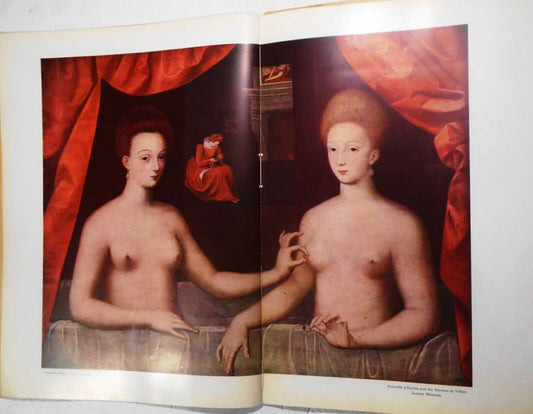 Gabrielle d'Estrees and the Duchess de Villars - ca 1594 -- Verve original, 1939