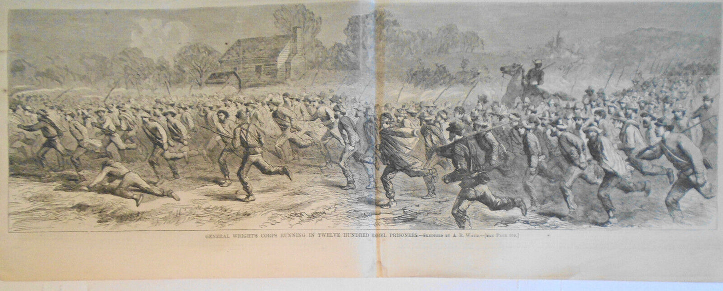 Harper's Weekly June 4, 1864.  Complete Original - Civil War: Grant's Campaign..