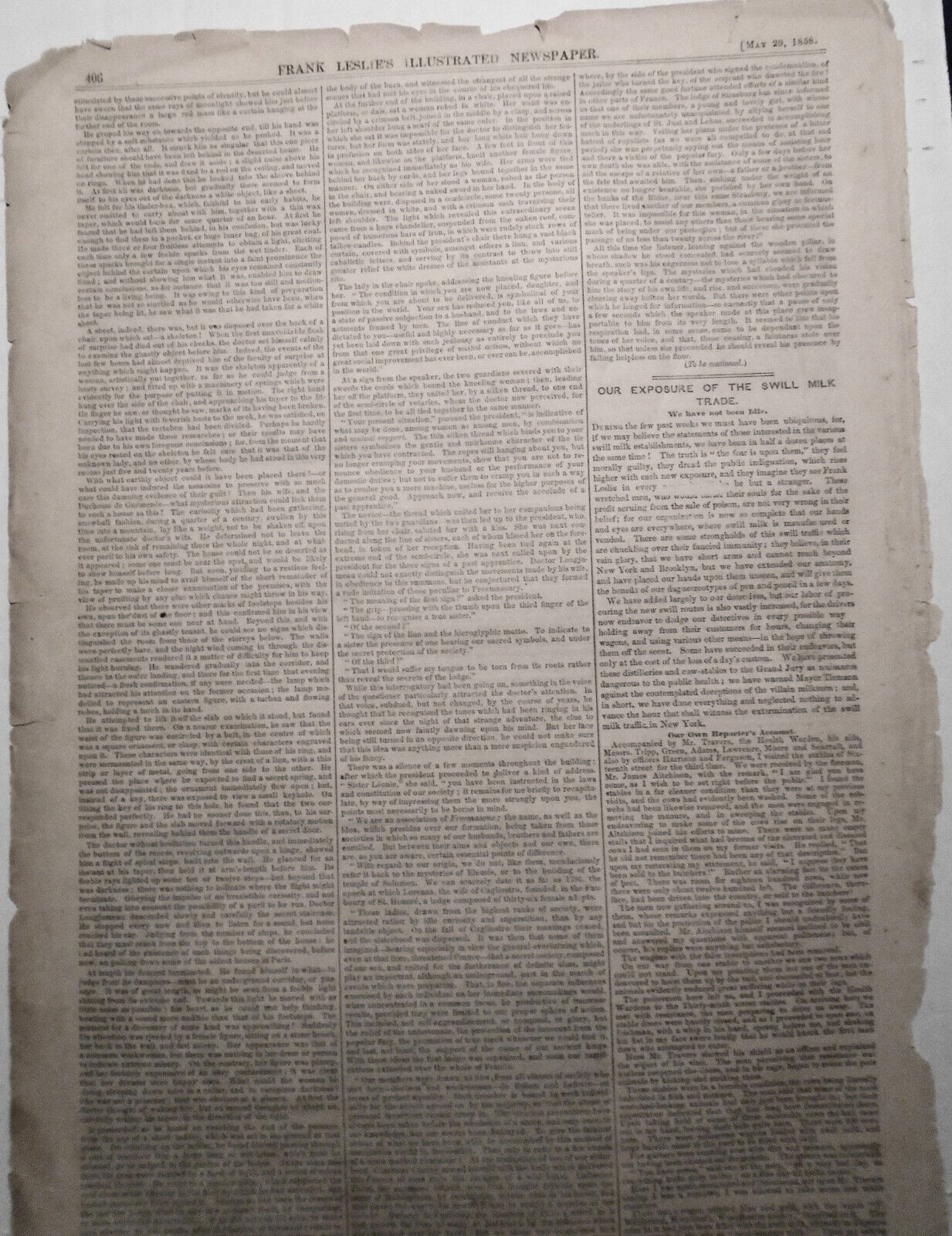 Spring Side Tarrytown - Modern Villas on the Hudson May 29, 1858 Frank Leslie's