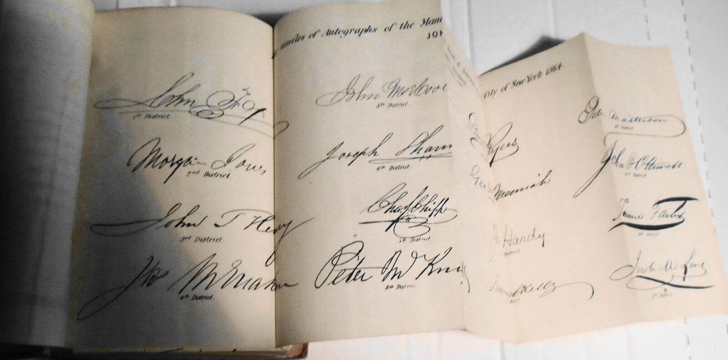 1864 Manual of the Corporation of the City of New York, by D. T. Valentine