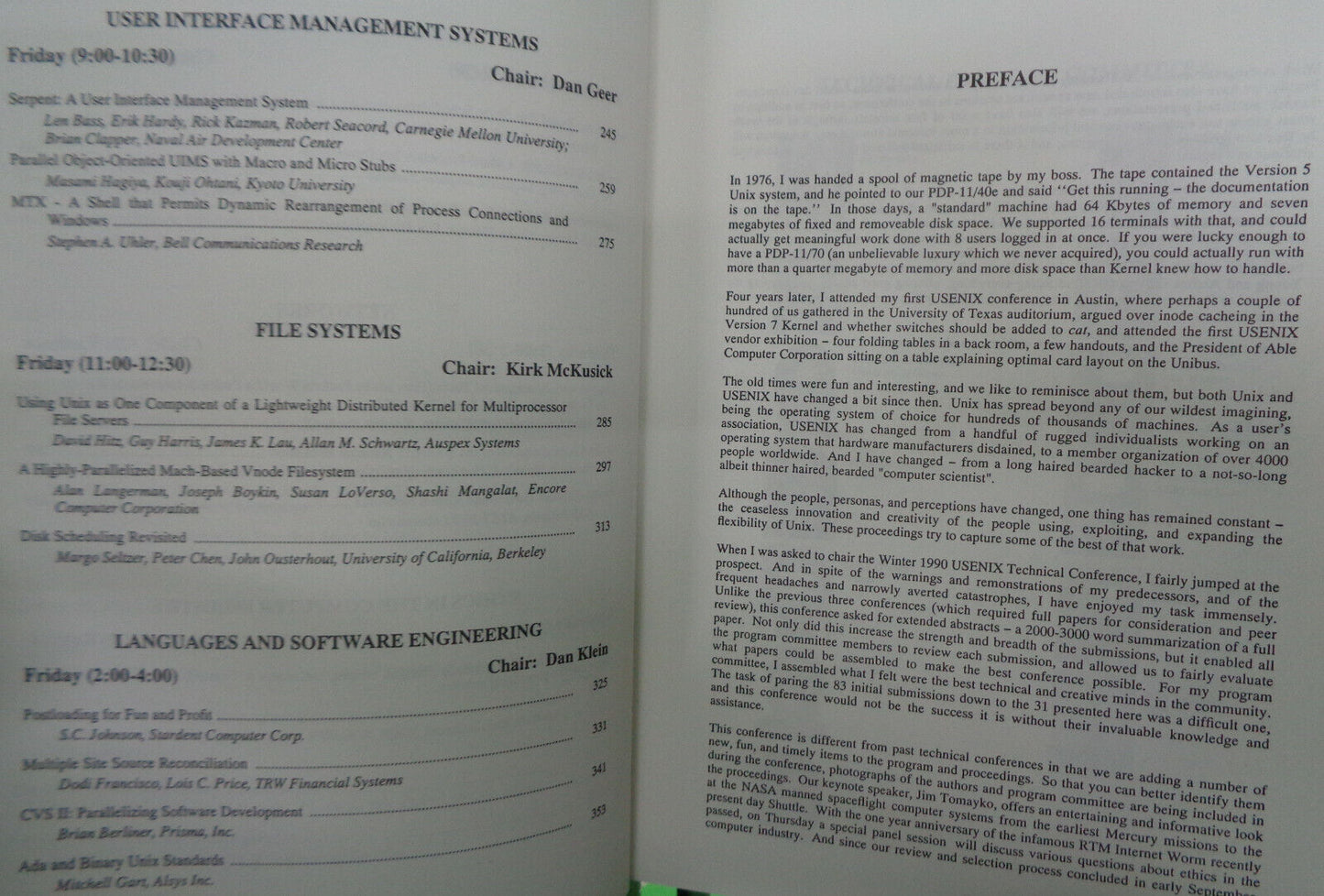 Proceedings of  Winter 1990 USENIX Conference : Jan 22-26,1990, Wash, DC [UNIX]