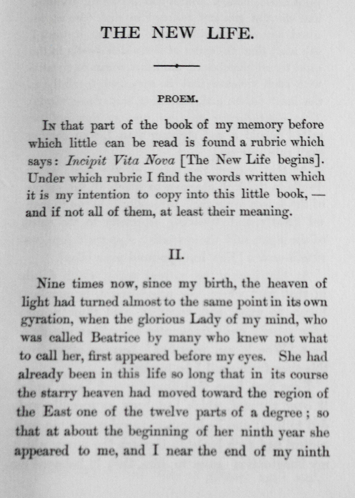 The New Life of Dante Alighieri - 1892 - Limited edition #42 of 250