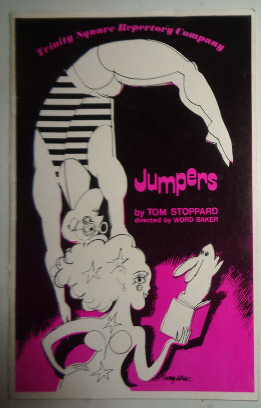 JUMPERS, by Tom Stoppard - PROGRAM - TRINITY SQUARE REPERTORY COMPANY Providence