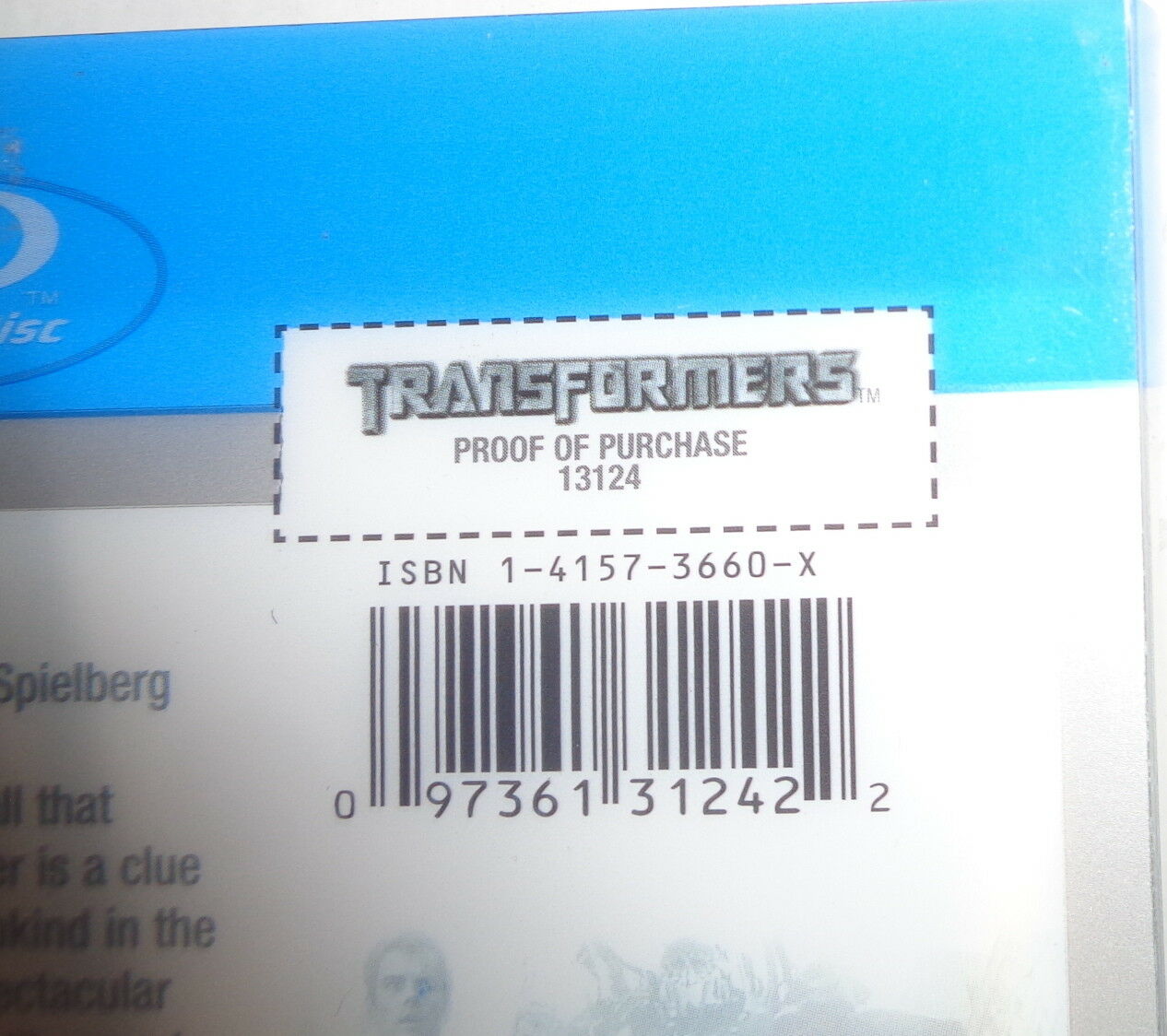 Transformers (Blu-ray, 2008, 2-Disc Set, Special Edition Widescreen) - Like New