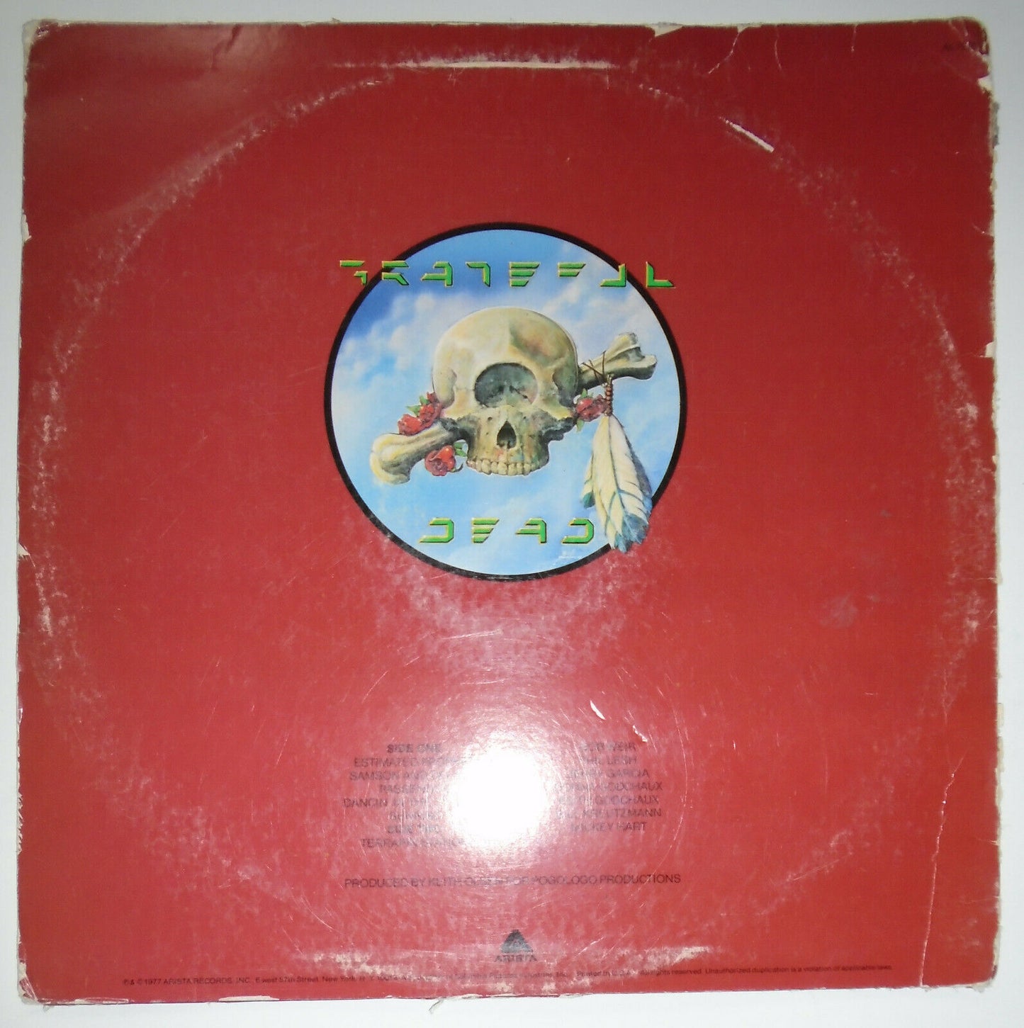 Grateful Dead : Go To Heaven & Terrapin Station - 2 vinyl LPs lot