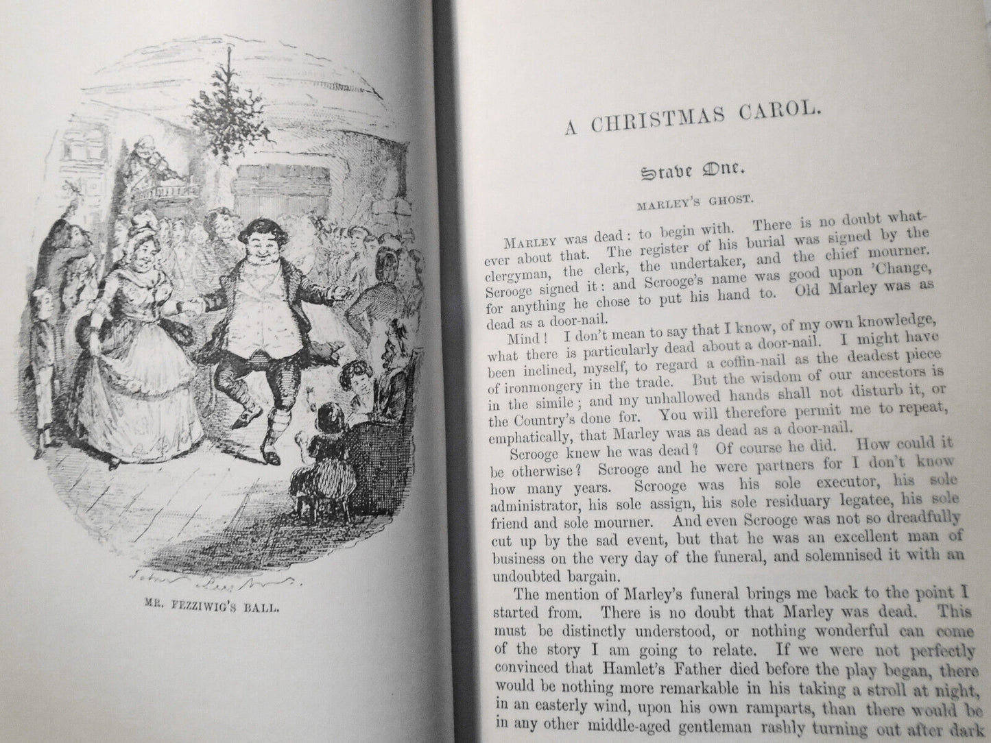 Christmas Books: Christmas Carol, Chimes, etc. By Charles Dickens. 1892.
