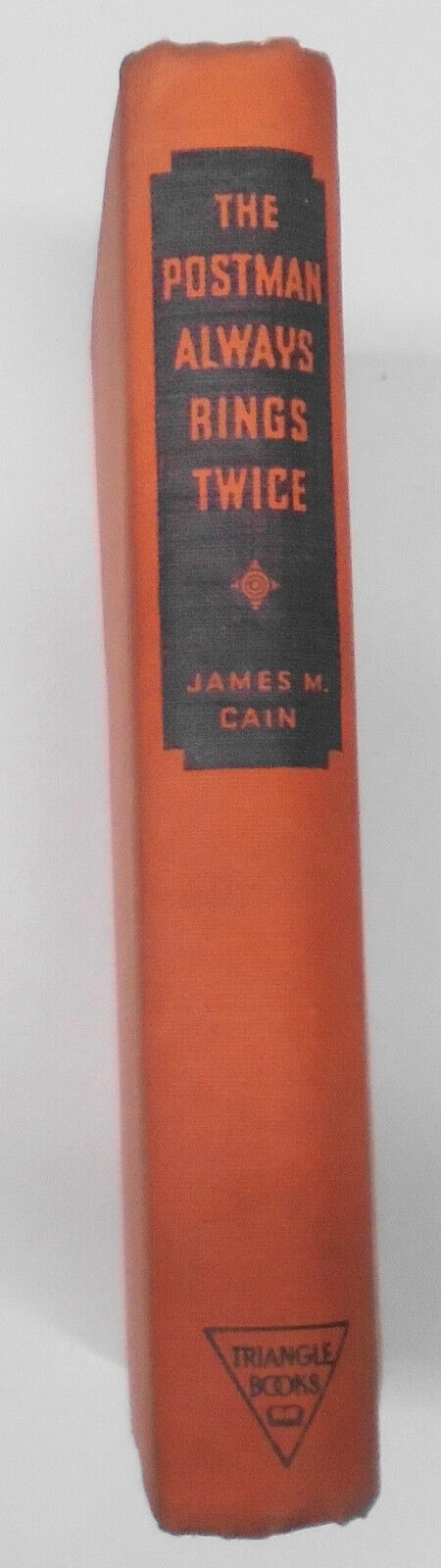 The Postman Always Rings Twice, by James M Cain. 1938. Hardcover/DJ