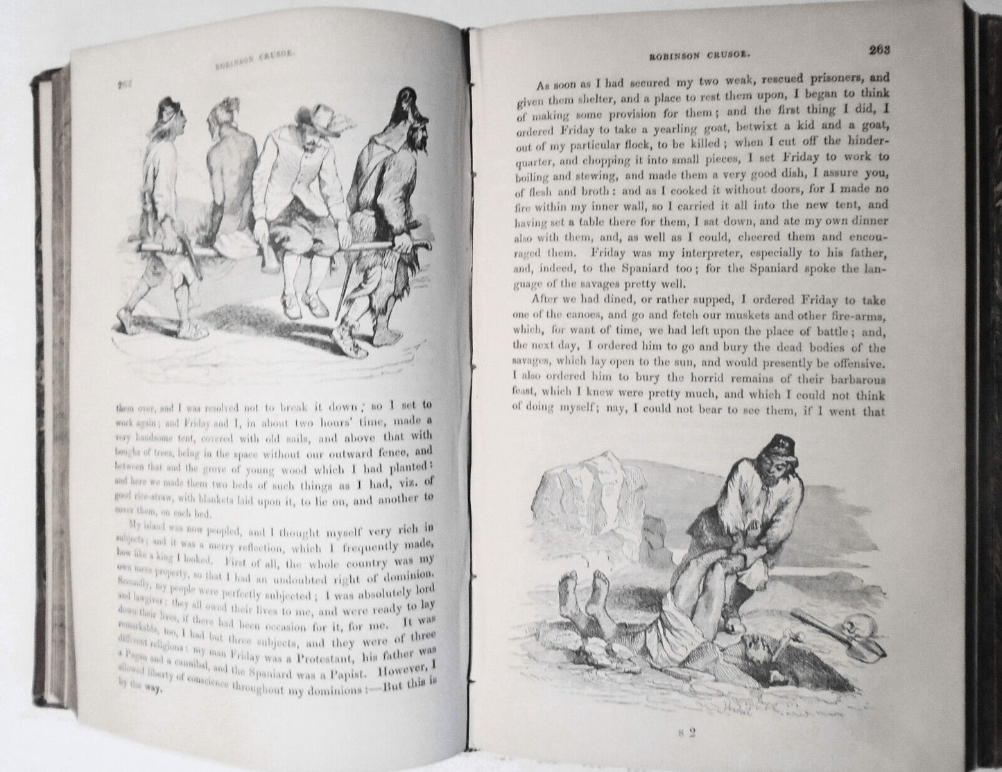 1864 The Life and Adventures of Robinson Crusoe, by Daniel Defoe