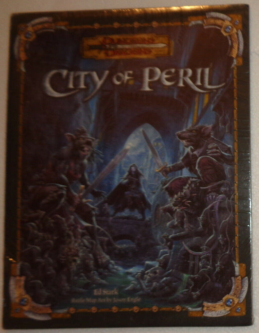 City of Peril (Dungeons & Dragons Accessory). First Edition. 2007. NEW. SEALED.