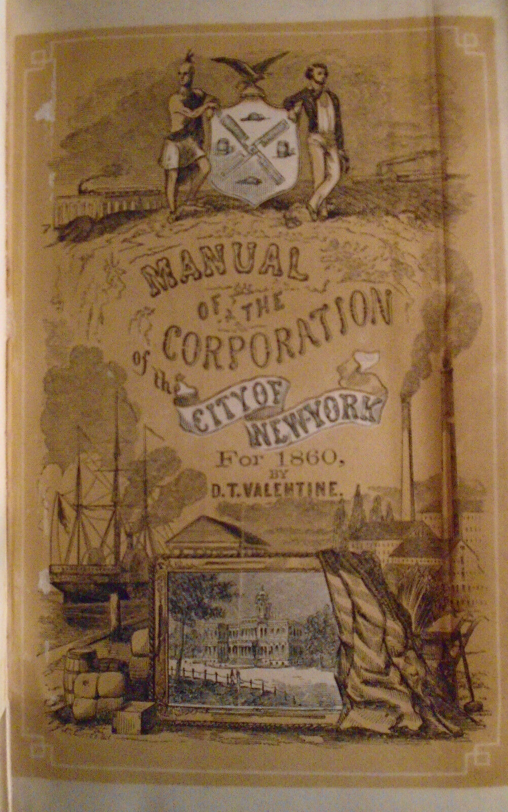 1860 Manual of the Corporation of the City of New York, by D. T. Valentine