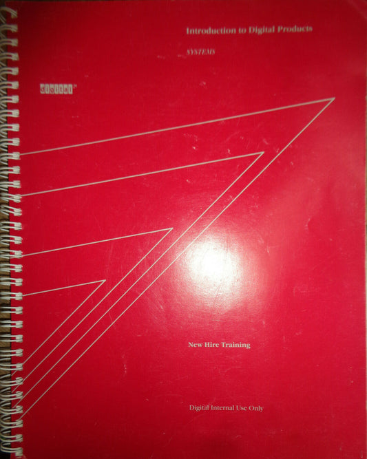 Digital Equipment Corporation Internal New Hire Training Manual: SYSTEMS - 1990
