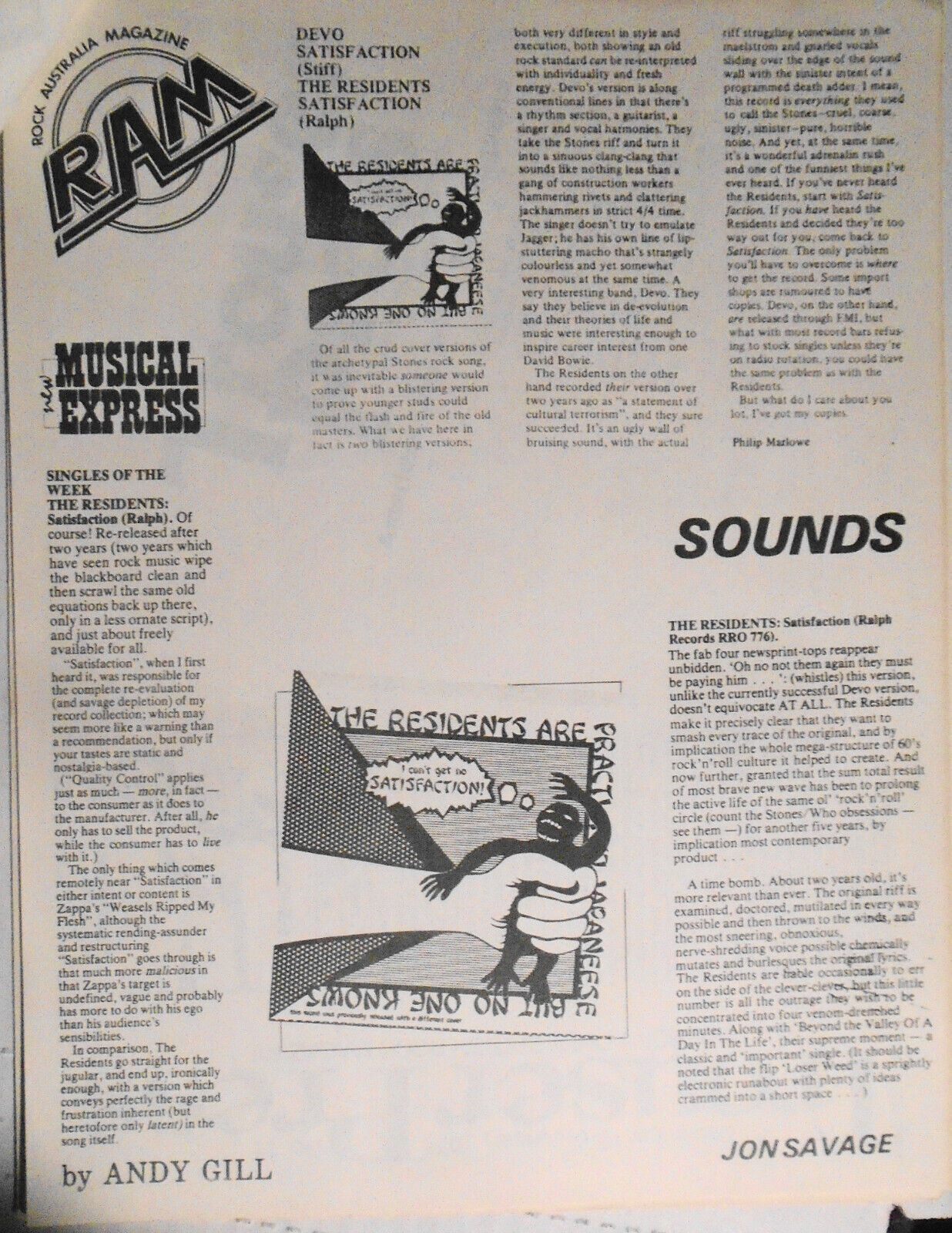 The Residents - 75 magazine articles 1978-1990