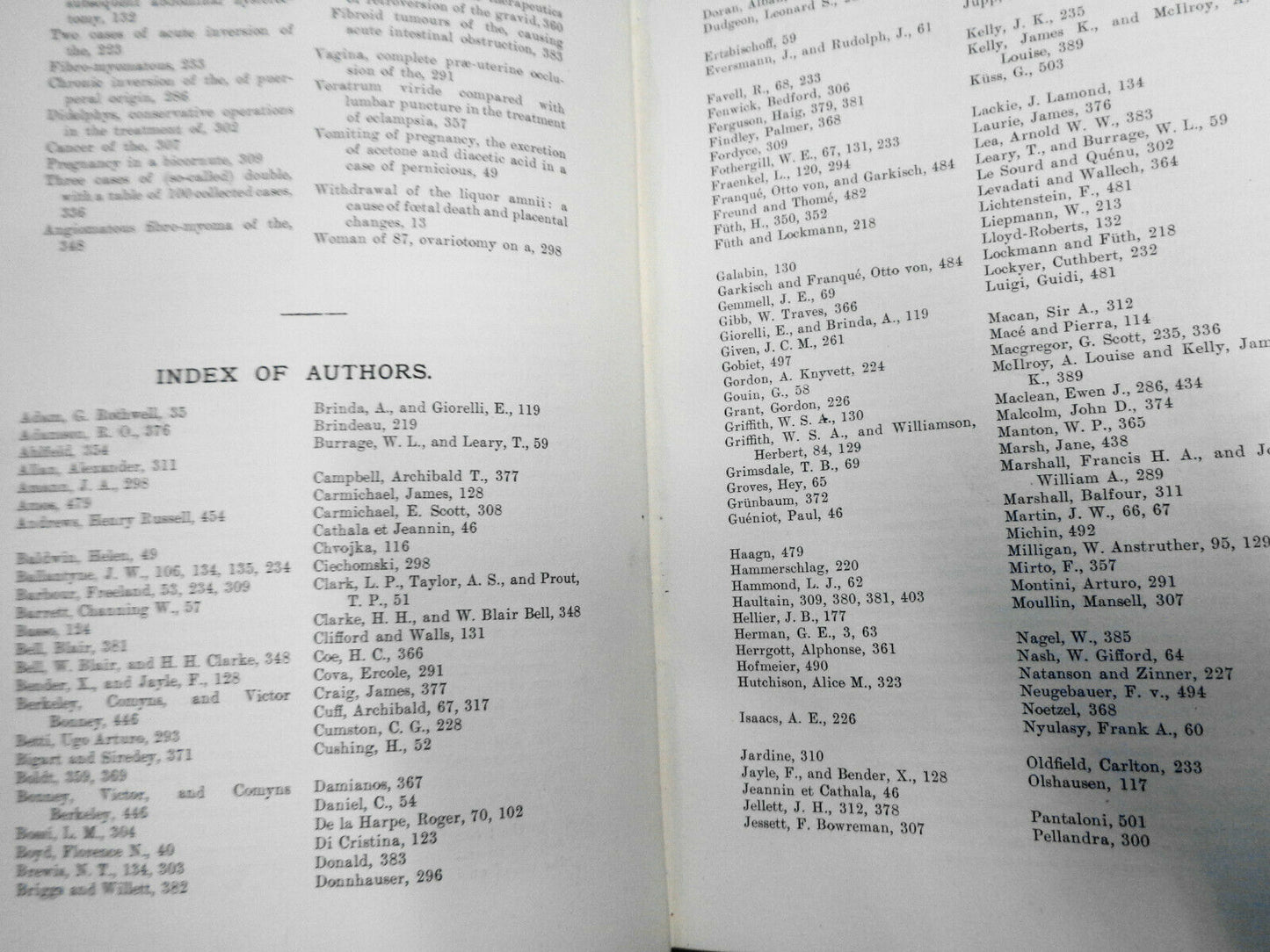 JOURNAL OF OBSTETRICS AND GYNAECOLOGY  - VOL. IX. JAN TO JUNE, 1906