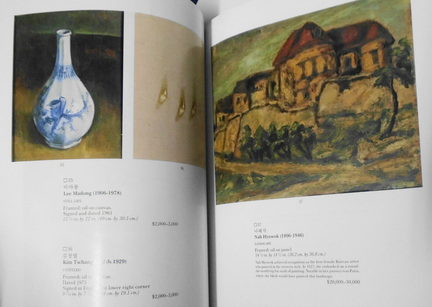 Korean Works of Art - Sotheby's  New York Auction catalog 1994