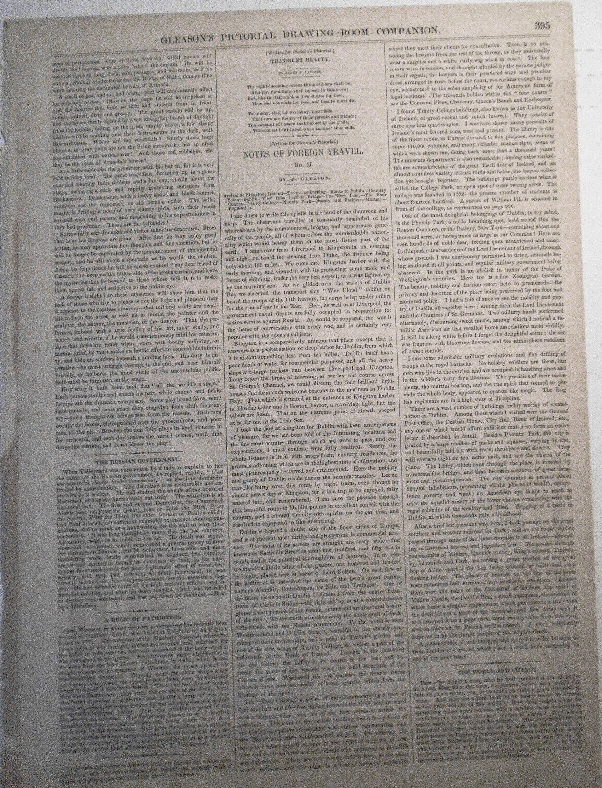 1854 Sales-room Of D. Appleton & Co.'s Bookstore -- Gleason's Pictorial