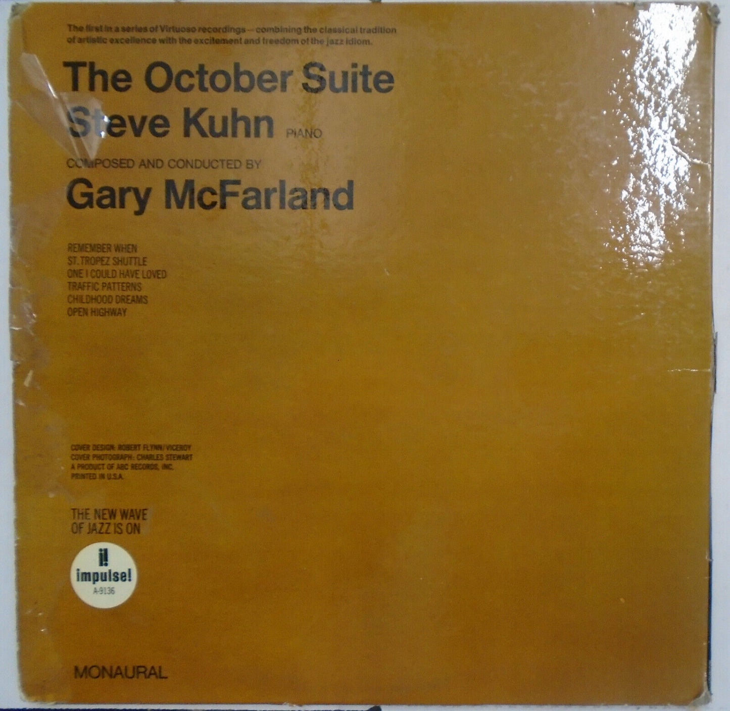 Steve Kuhn & Gary McFarland : The October Suite. Impulse A-9136 - 1967 Gatefold