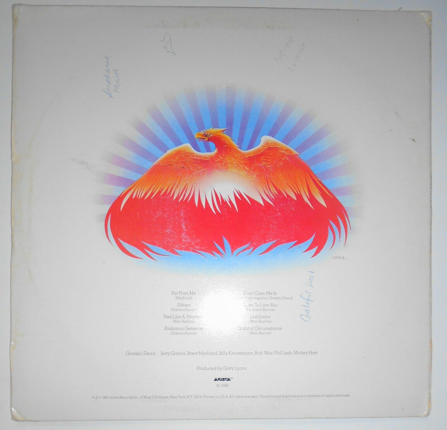 Grateful Dead : Go To Heaven & Terrapin Station - 2 vinyl LPs lot