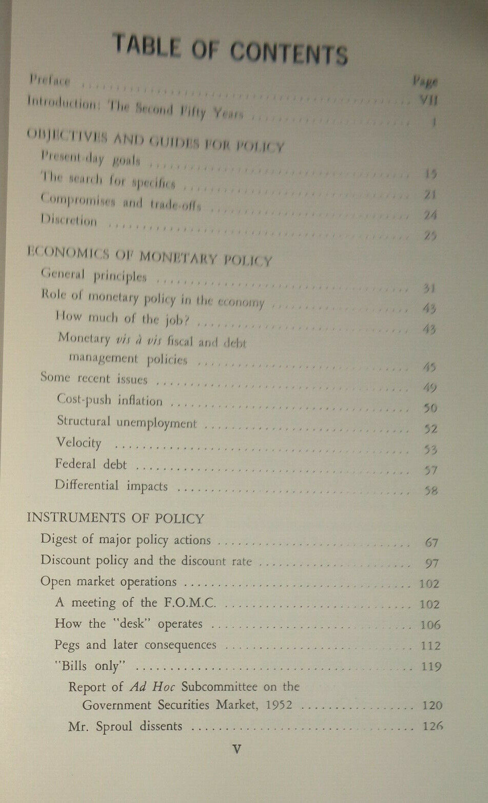 The Federal Reserve on record, by David P Eastburn. 1965.