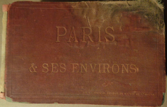 Paris et ses Environs by Albert Hautecoeur editeur. 50 photographs, ca 1890.