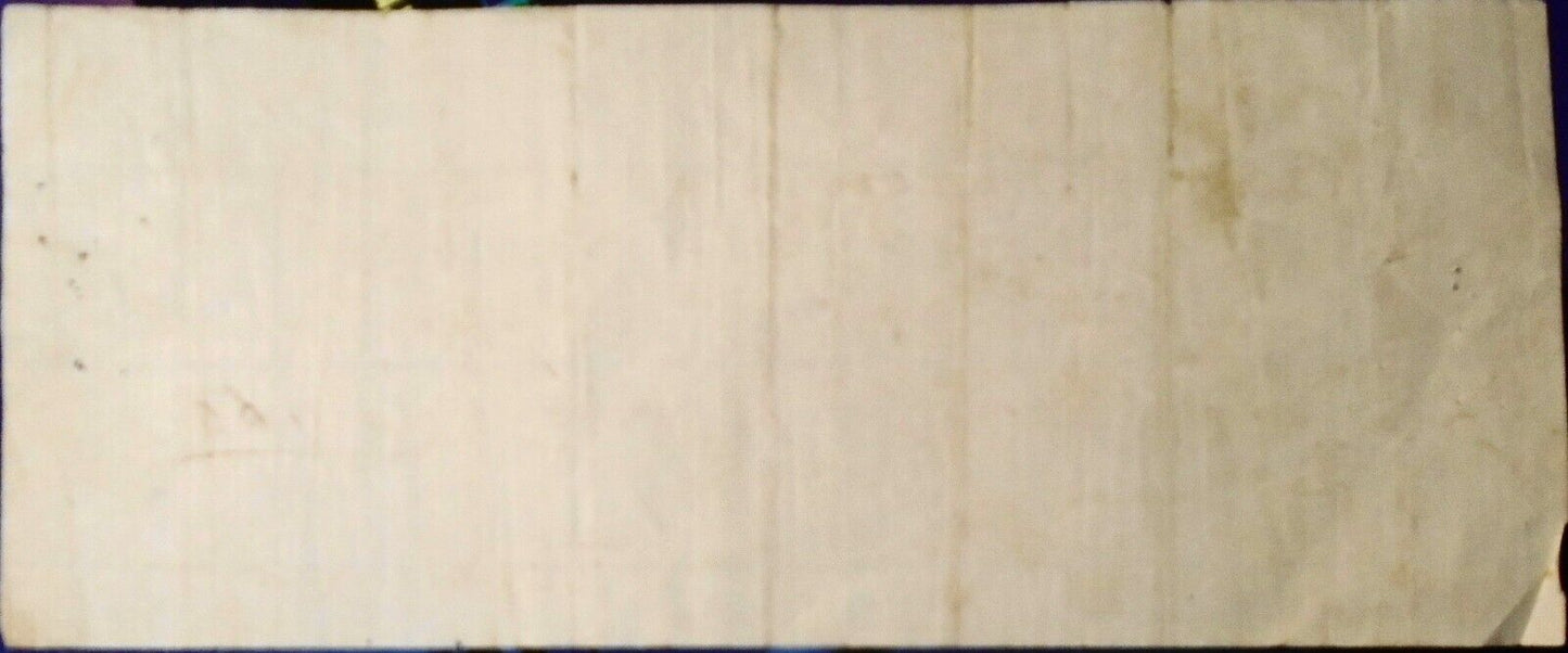 1854 Green-Wood Cemetery Brooklyn NYC Receipt for reopening Grave