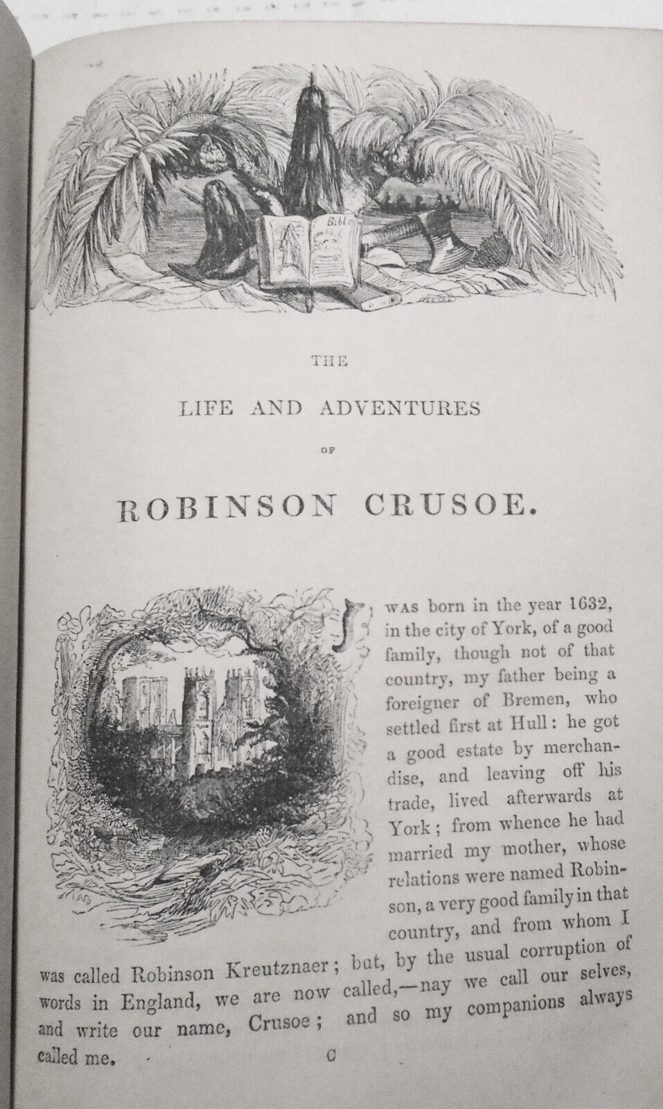 1864 The Life and Adventures of Robinson Crusoe, by Daniel Defoe