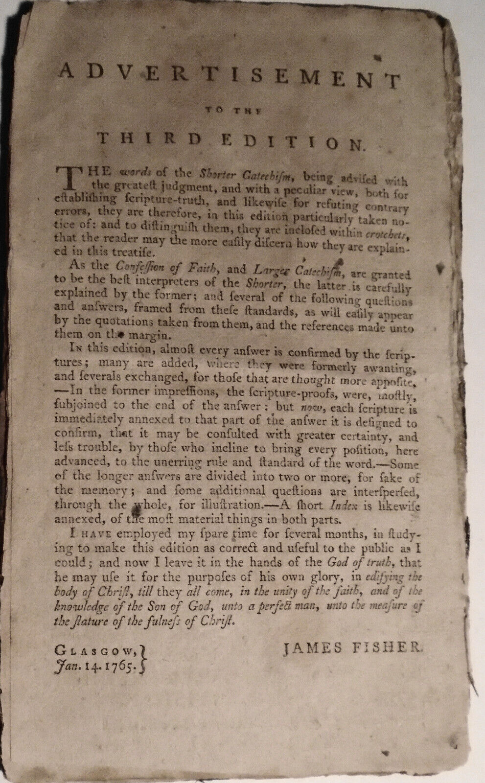 1785 The Assembly's Shorter catechism explained by way of question and answer