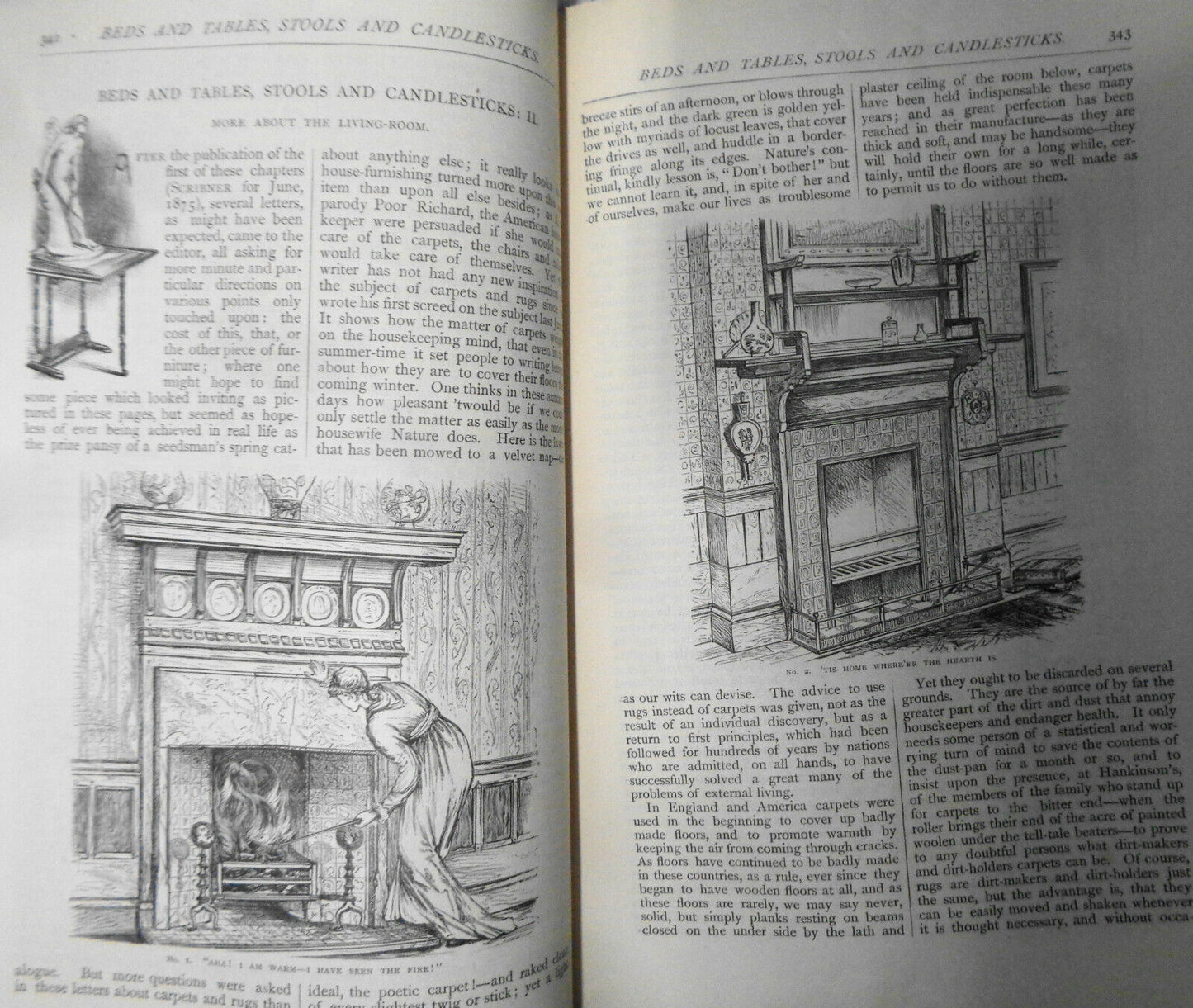 Scribner's Magazine 1876 Jan & Feb - NY in the Revolution, Bret Harte, Hale, etc