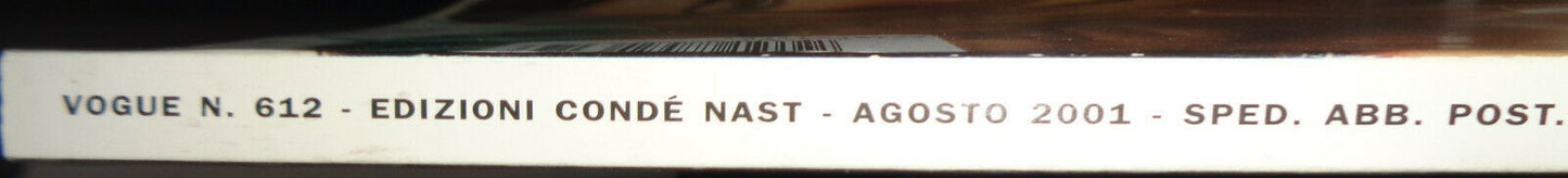 Vogue Italia Agosto 2001 N. 612 -- Gisele Bundchen