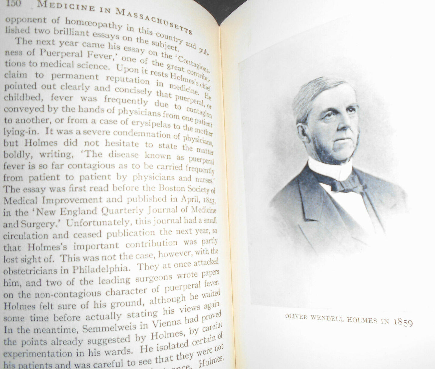 A brief history of medicine in Massachusetts, by Henry R Viets. 1930 1st edition