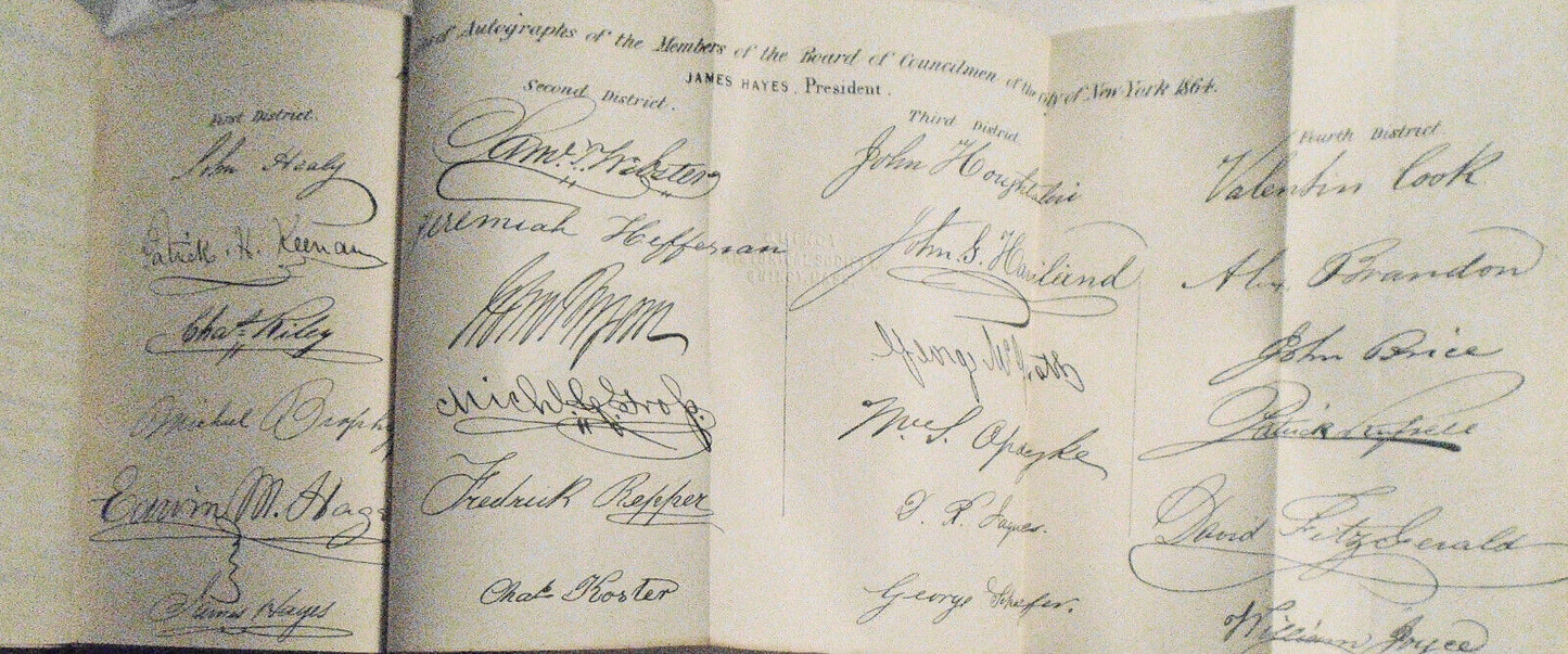 1864 Manual of the Corporation of the City of New York, by D. T. Valentine