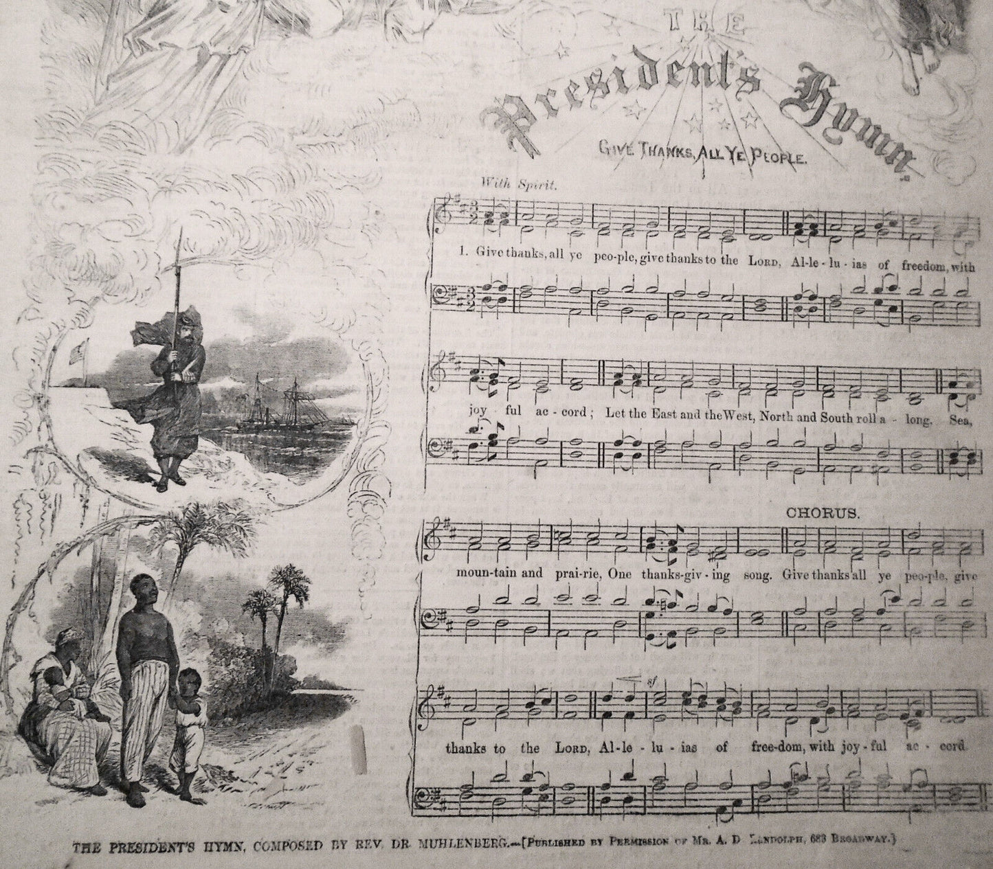 Harper's Weekly December 5, 1863 - Civil War; Ballooning; Thanksgiving Day, etc