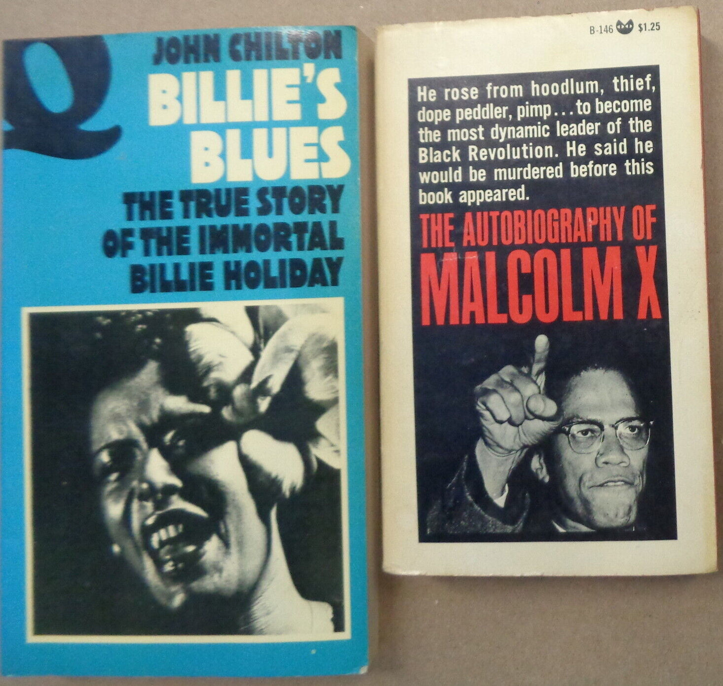 Two African-American bios : Autobiography of Malcolm X & Billie's Blues (Billie