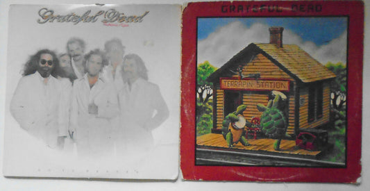 Grateful Dead : Go To Heaven & Terrapin Station - 2 vinyl LPs lot